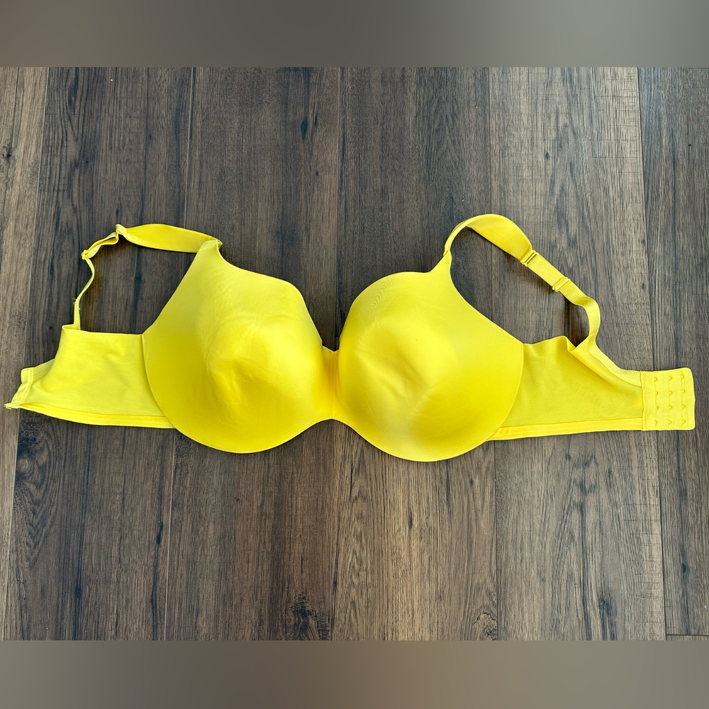 Cacique 40H Bright Yellow Balconette Bra